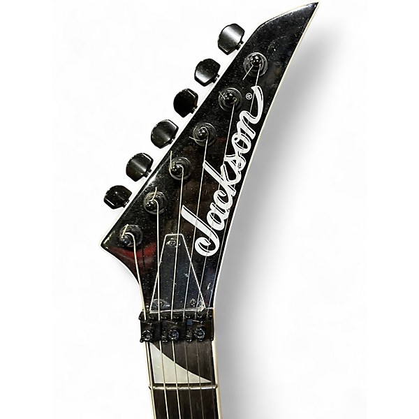 Used Jackson JS34 Dinky Arch Top Silver Burst Solid Body Electric Guitar