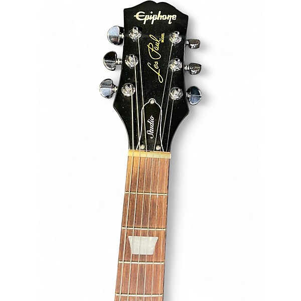 Used Epiphone Les Paul Studio Cherry Solid Body Electric Guitar
