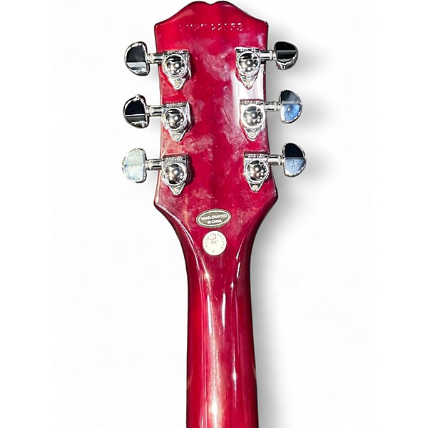Used Epiphone Les Paul Studio Cherry Solid Body Electric Guitar