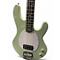 Used Sterling by Music Man Stingray Seafoam Green Electric Bass Guitar