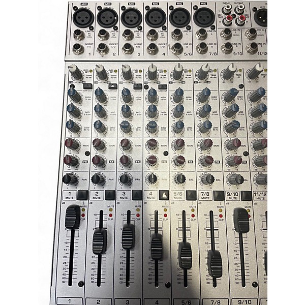 Used Behringer EURORACK UB1222FX - PRO Powered Mixer