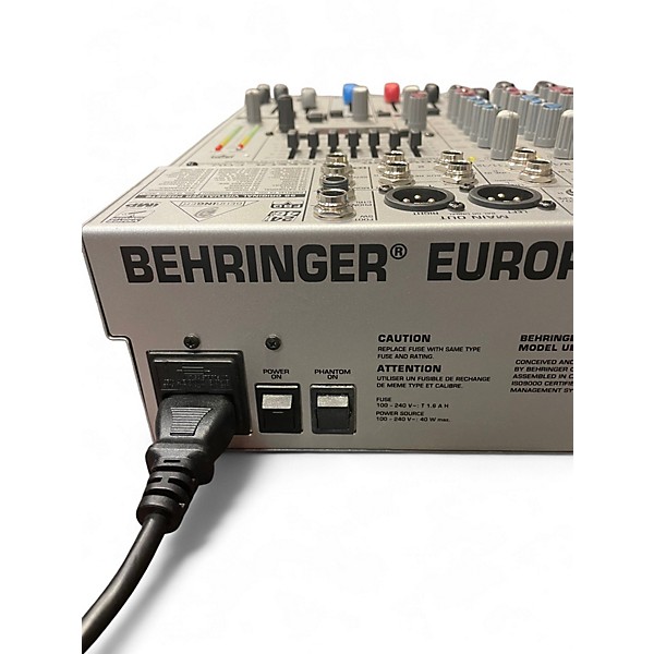 Used Behringer EURORACK UB1222FX - PRO Powered Mixer