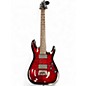 Used Schecter Guitar Research Damien Elite 7 Crimson Red Burst Solid Body Electric Guitar thumbnail