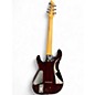 Used Schecter Guitar Research Damien Elite 7 Crimson Red Burst Solid Body Electric Guitar