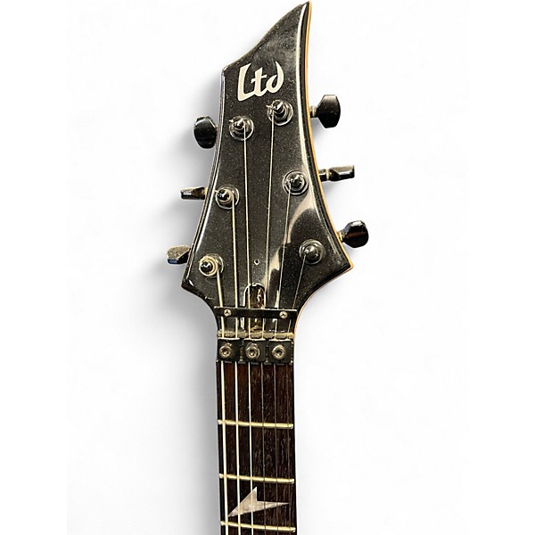 Used ESP LTD F-200 Black  Solid Body Electric Guitar