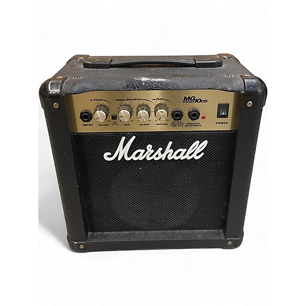 Used 2008 Marshall MG10CD 1X6.5 10W Guitar Combo Amp