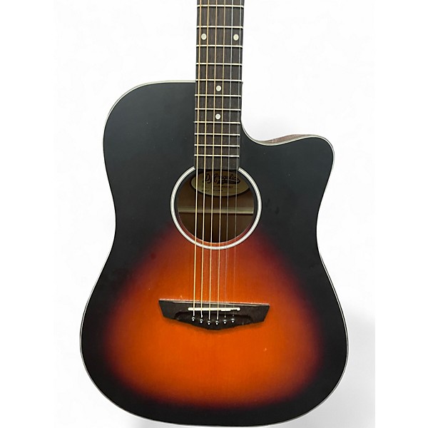 Used D'Angelico DAPLSG200ATDCP Antique Natural Acoustic Electric Guitar