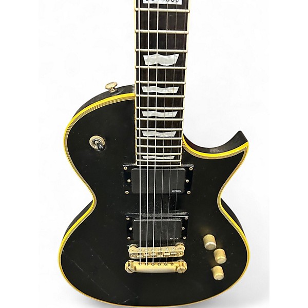 Used ESP EC1000 Black Solid Body Electric Guitar