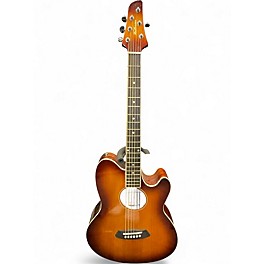 Used Ibanez TCY10E Talman Vintage Sunburst Acoustic Electric Guitar