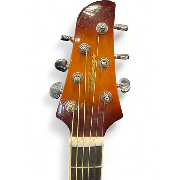 Used Ibanez TCY10E Talman Vintage Sunburst Acoustic Electric Guitar