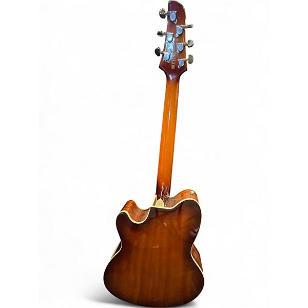 Used Ibanez TCY10E Talman Vintage Sunburst Acoustic Electric Guitar