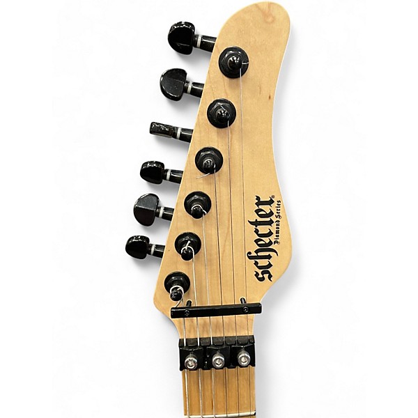 Used Schecter Guitar Research Sun Valley Super Shredder Black Solid Body Electric Guitar