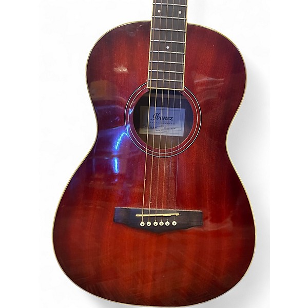 Used Ibanez PN12E Vintage Mahogany Sunburst Acoustic Electric Guitar