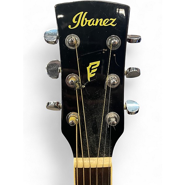 Used Ibanez PN12E Vintage Mahogany Sunburst Acoustic Electric Guitar
