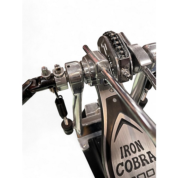 Used TAMA Iron Cobra 200 double kick Double Bass Drum Pedal