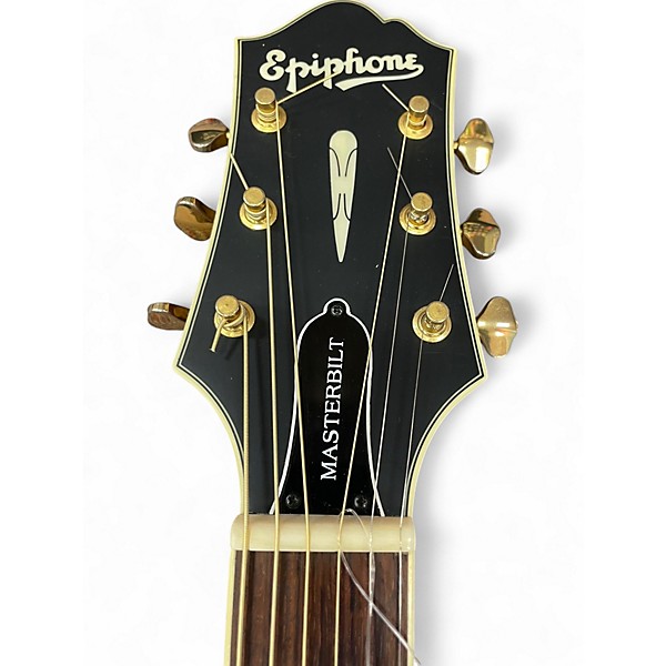 Used Epiphone MASTERBILT AJ-500R Natural Acoustic Electric Guitar