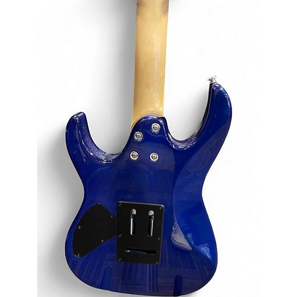 Used Ibanez GRX70QA BLUE Solid Body Electric Guitar
