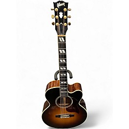 Used Gibson J165EC Vintage Sunburst Acoustic Electric Guitar