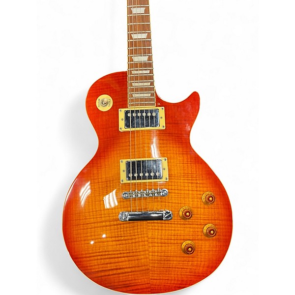 Used 1999 Epiphone Les Paul Standard Faded Cherry Solid Body Electric Guitar