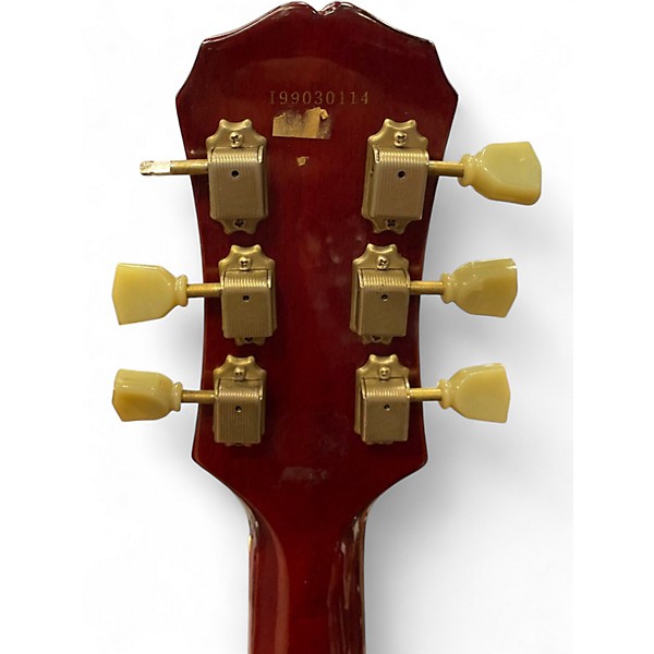 Used 1999 Epiphone Les Paul Standard Faded Cherry Solid Body Electric Guitar