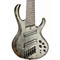 Used Ibanez BTB806MS Transparent Gray Flat Electric Bass Guitar