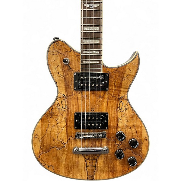 Used Washburn WIDLXSPLTD Natural Solid Body Electric Guitar