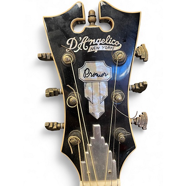 Used D'Angelico Premier Delancey Cutaway Dreadnought 2 Color Sunburst Acoustic Electric Guitar