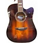 Used D'Angelico Premier Delancey Cutaway Dreadnought 2 Color Sunburst Acoustic Electric Guitar
