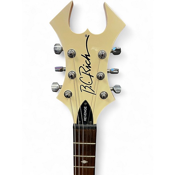 Used B.C. Rich Revenge Warlock Cream Solid Body Electric Guitar