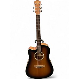 Used Teton STS 100 CEDV-L 2 Color Sunburst Acoustic Electric Guitar