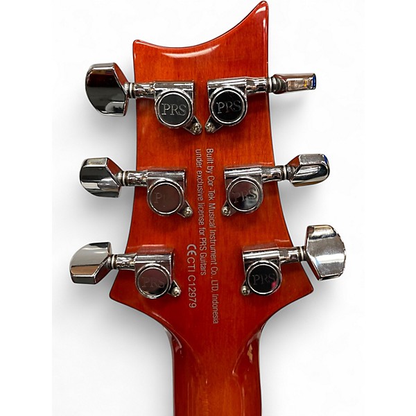Used PRS SE Custom 24 Sunburst Solid Body Electric Guitar