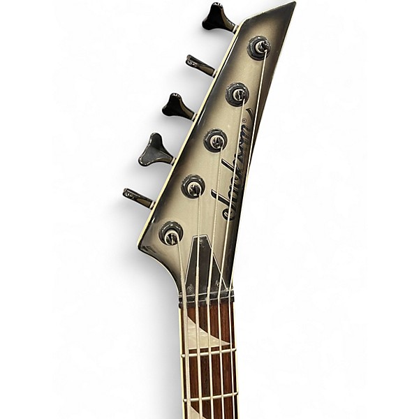 Used Jackson JS3V Concert 5 String Silverburst Electric Bass Guitar