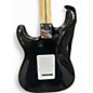 Used Squier SONIC STRATOCASTER Black Solid Body Electric Guitar