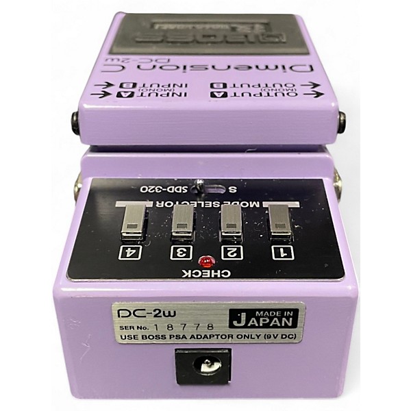 Used BOSS Dimension C DC-2W Effect Pedal