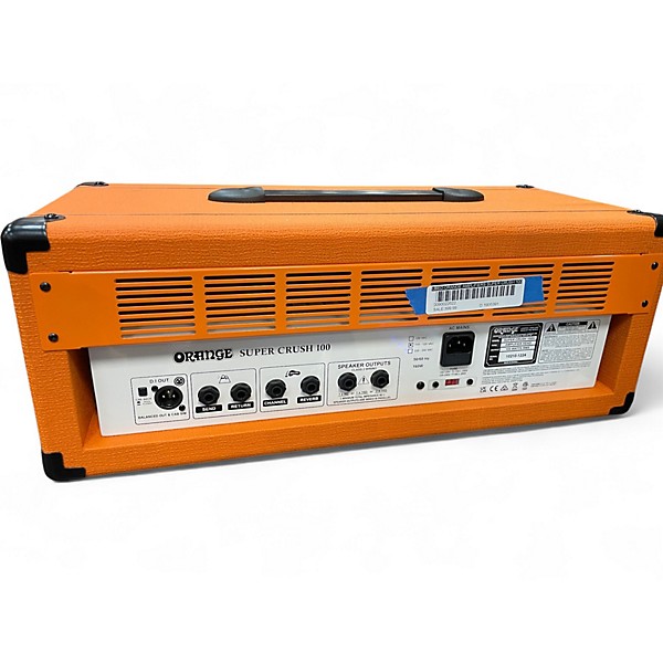 Used Orange Amplifiers Super Crush 100 Solid State Guitar Amp Head