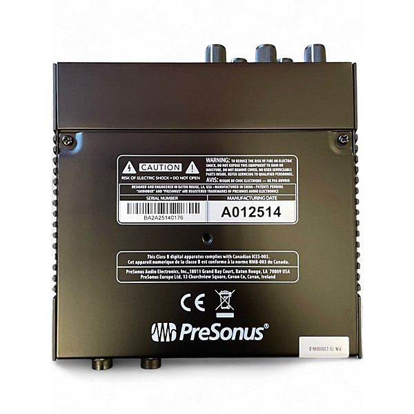 Used PreSonus Audiobox USB 96 Audio Interface