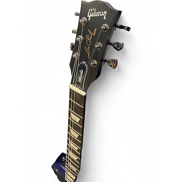 Used 2024 Gibson Les Paul Modern Studio Manhattan Midnight Solid Body Electric Guitar