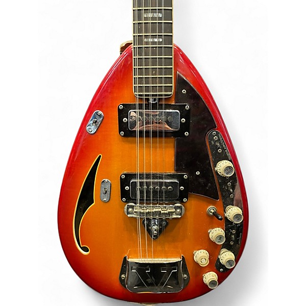 Used VOX 60S STARSTREAM XII 2 Color Sunburst Solid Body Electric Guitar