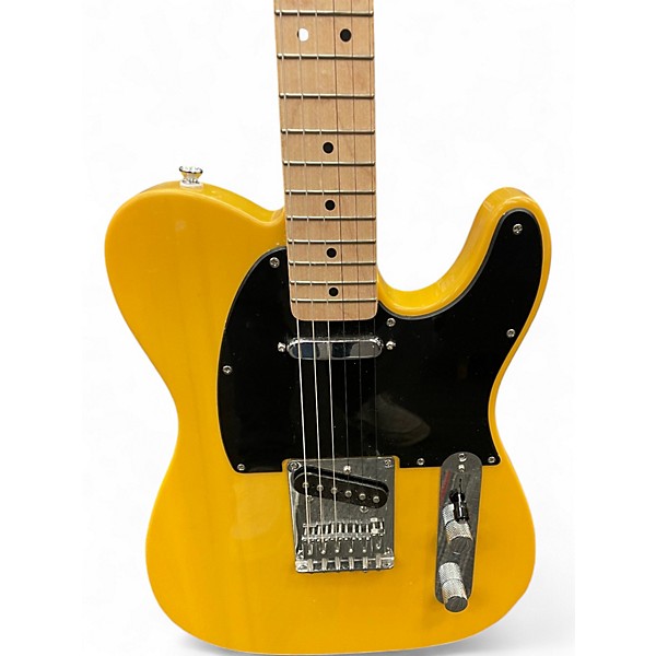 Used Squier Bullet Telecaster Natural Solid Body Electric Guitar