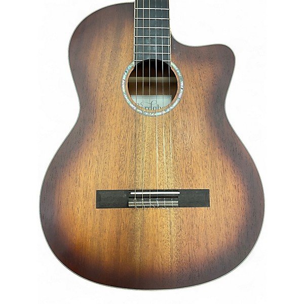 Used Cordoba C4CE Tobacco Burst Classical Acoustic Electric Guitar