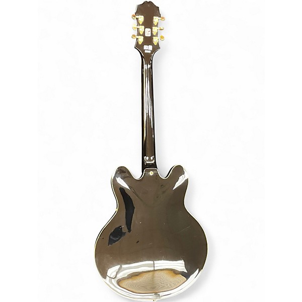 Used Epiphone Sheraton II Ebony Hollow Body Electric Guitar