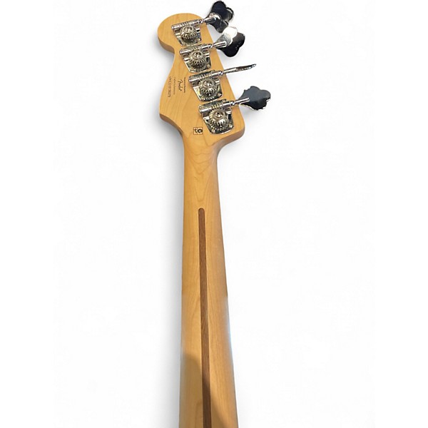 Used Squier Jaguar Bass Candy Apple Red Electric Bass Guitar
