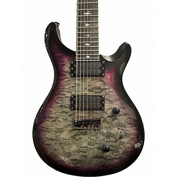 Used PRS SE Mark Holcomb Trans Black Solid Body Electric Guitar
