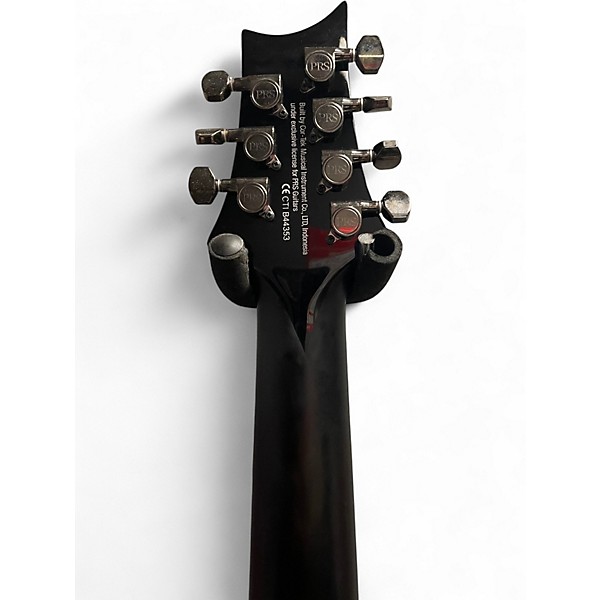 Used PRS SE Mark Holcomb Trans Black Solid Body Electric Guitar