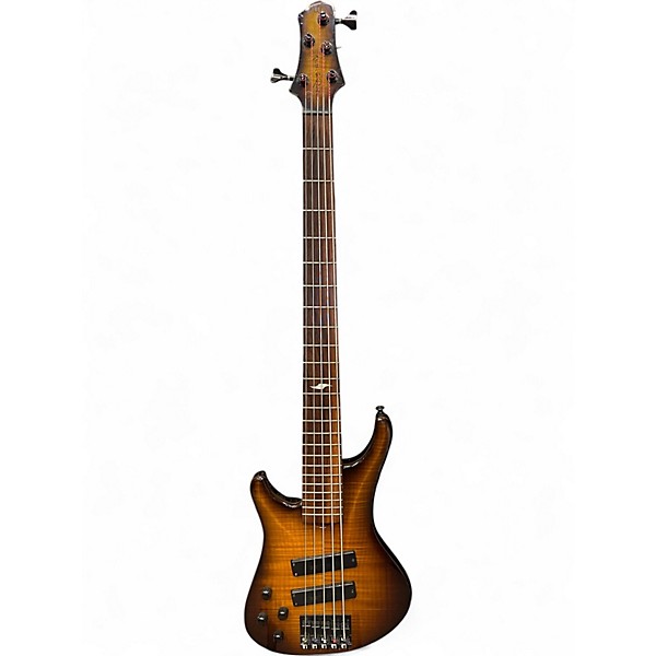 Used Roscoe LG 3005 2 Color Sunburst Electric Bass Guitar