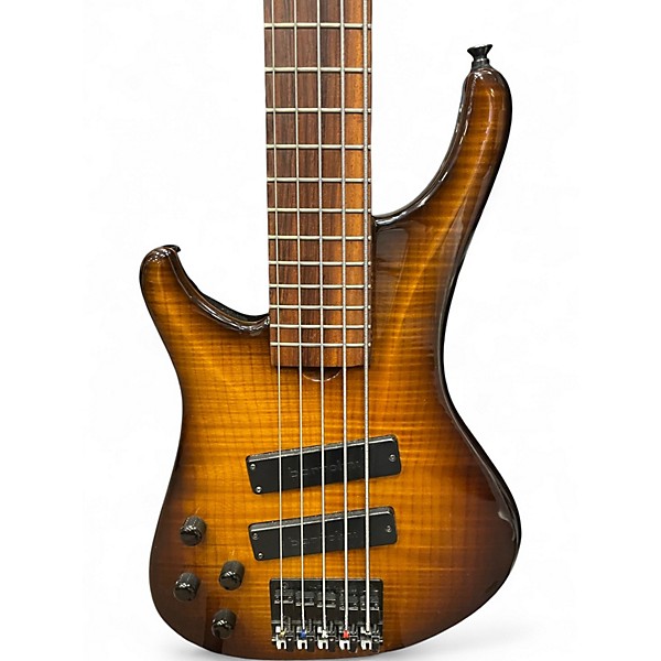 Used Roscoe LG 3005 2 Color Sunburst Electric Bass Guitar