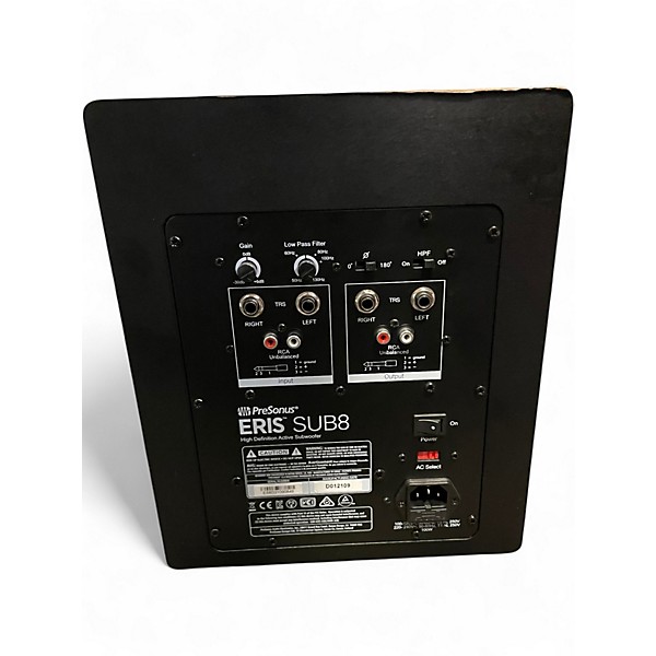 Used PreSonus Eris Sub8 Subwoofer