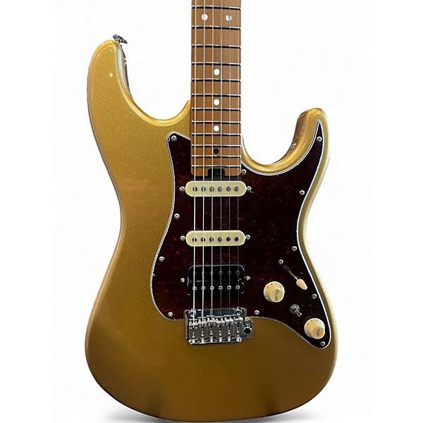 Used Harley Benton ST-MODERN HH Brown Solid Body Electric Guitar