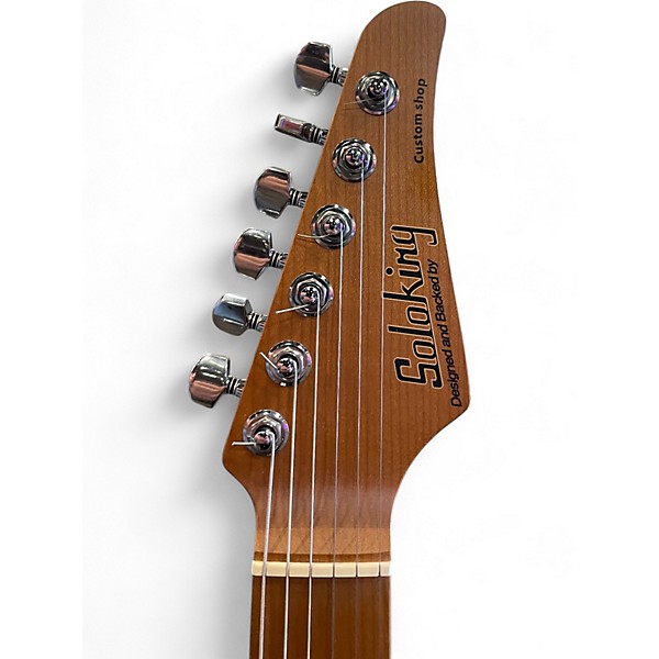 Used Harley Benton ST-MODERN HH Brown Solid Body Electric Guitar