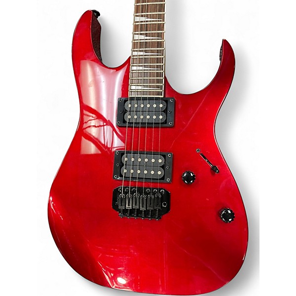 Used Ibanez Gio Ax Red Solid Body Electric Guitar